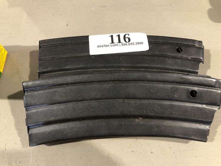 (2) Ammo Magazines