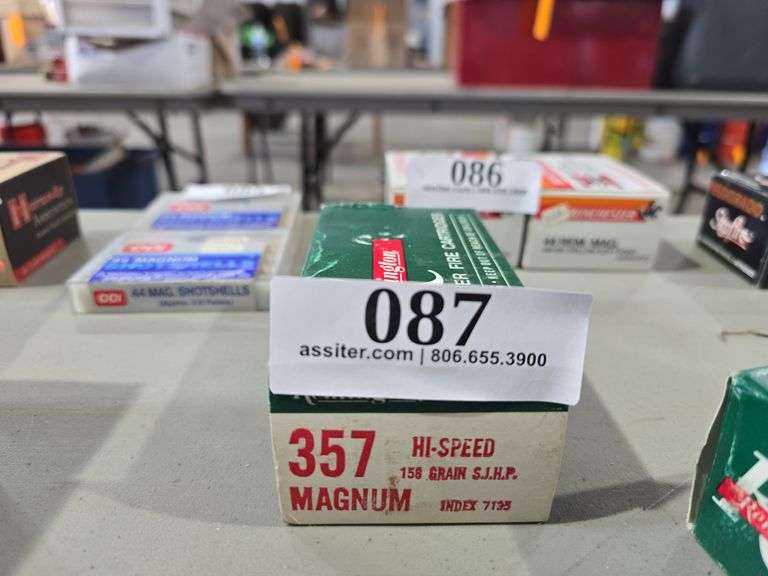 (41) Remington .357 Magnum 158gr SJHP Centerfire
