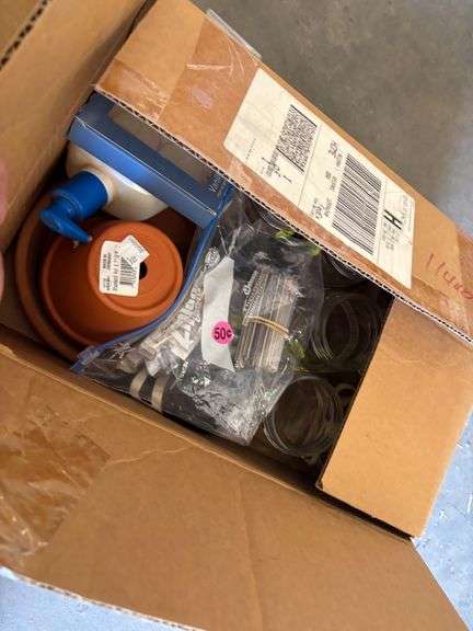 Plates, pots jars