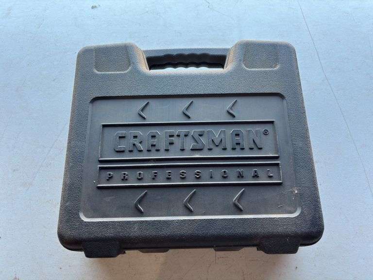 Craftsman 3/8” Corded Drill W/Laser and Case