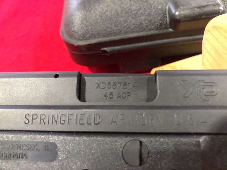 Springfield  XD45 Tactical  .45 Caliber  Pistol