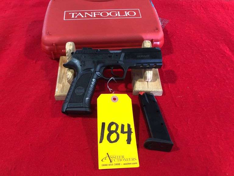 Tanfoglio Defiant Force Plus  .40 Caliber  Pistol