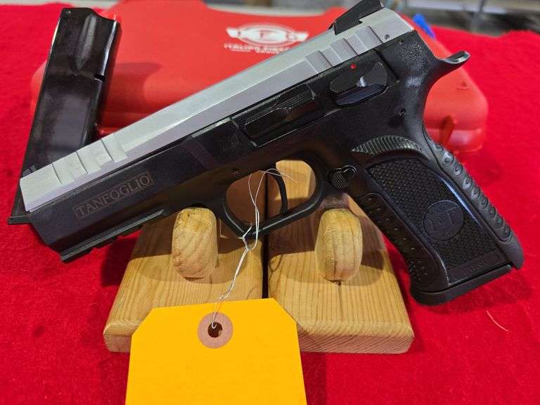 Tanfoglio Defiant Force Esse Chrome  9mm   Pistol