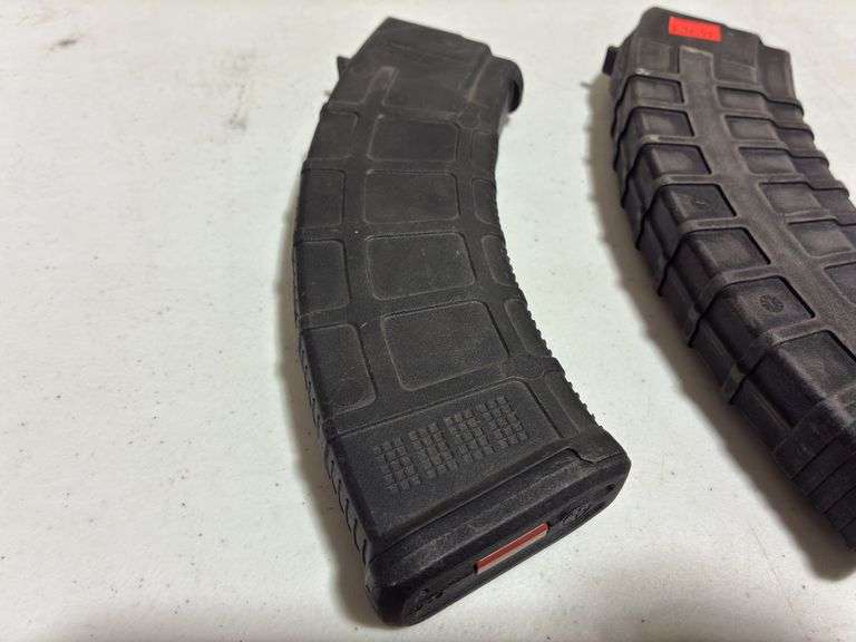 (1) PMAG and (1) Tapco 30 Round 7.62x39 Magazines