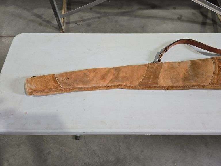 Leather 50" Gun Case