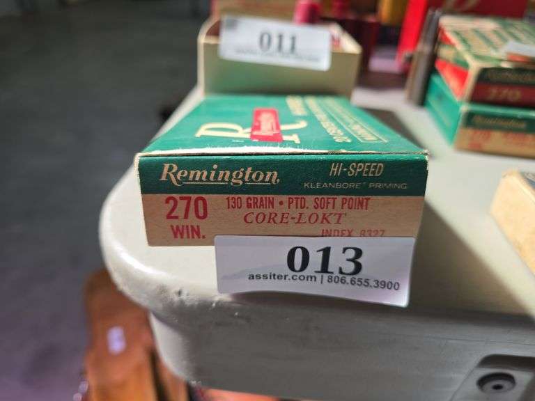 (20)  Remington 270WIN 150gr Soft Point Core- Lokt
