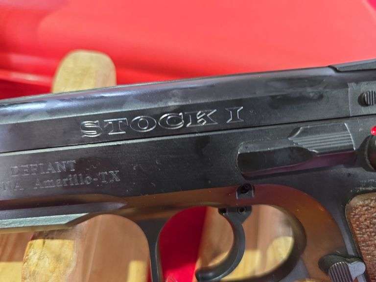 Tanfoglio Defiant Stock  .40 Caliber  Pistol