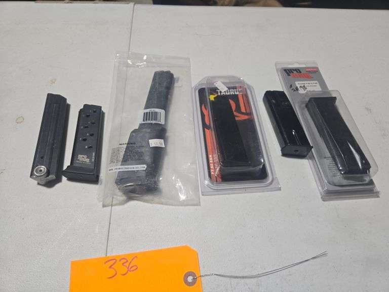 (6) Various Makes and Models 9mm Magazines