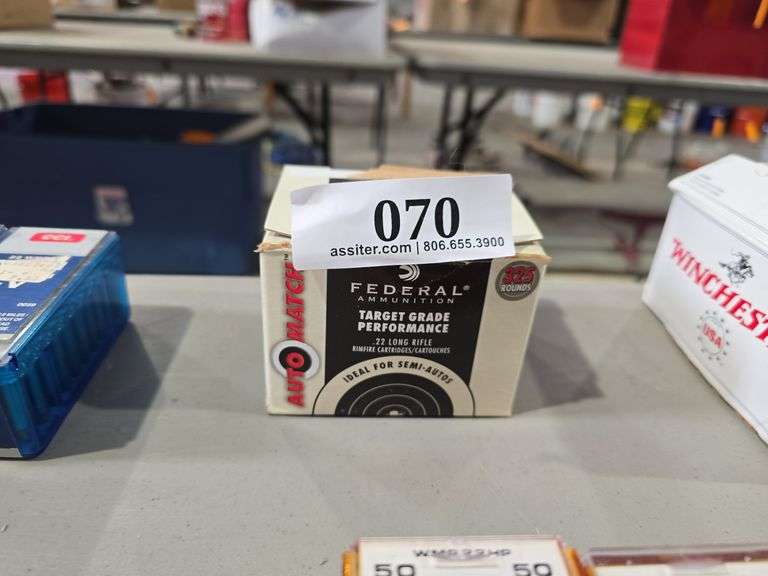 approx. (300) Federal 22LR Rimfire Target Grade