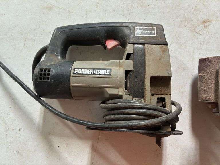 Porter Cable Jig Saw and Porter Cable Belt Sander