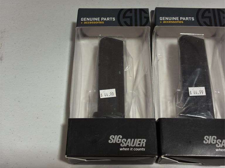 (2) Sig Sauer P320 .45 ACP 10 Round Magazines