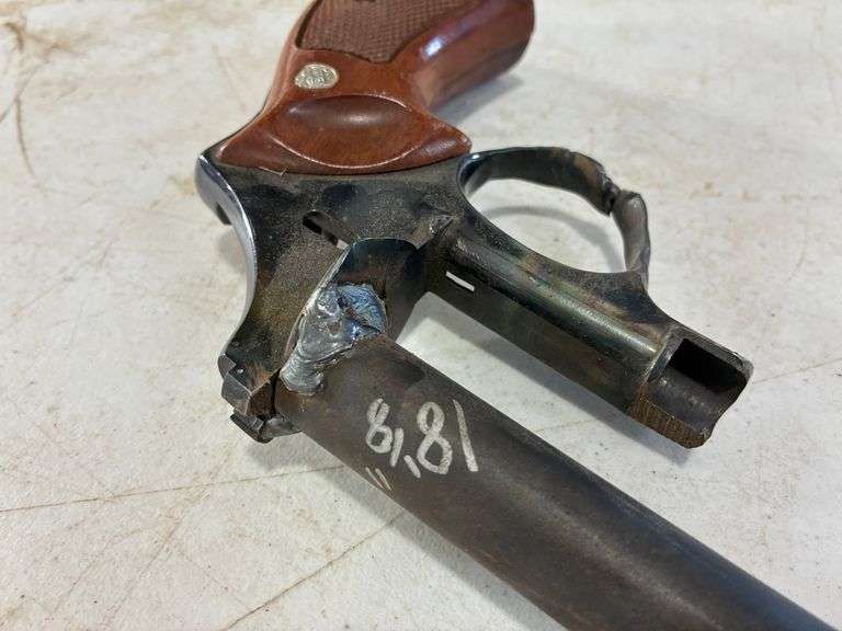 Smith & Wesson Revolver Frame with Welded on Barrel