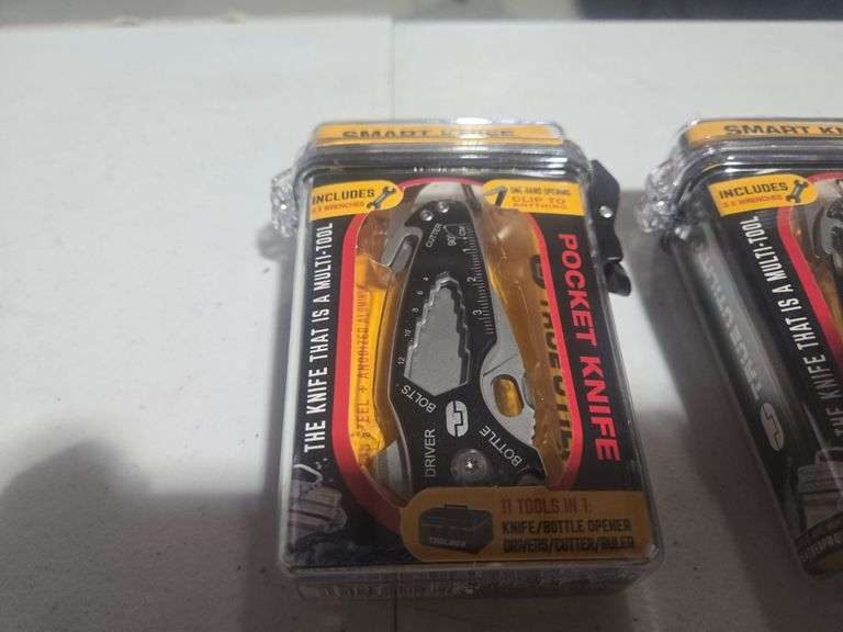 (2) Smart Knife Pocket Knives