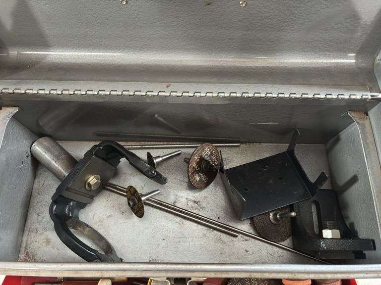 Toolbox w/ Varispeel Grinder and Attachments
