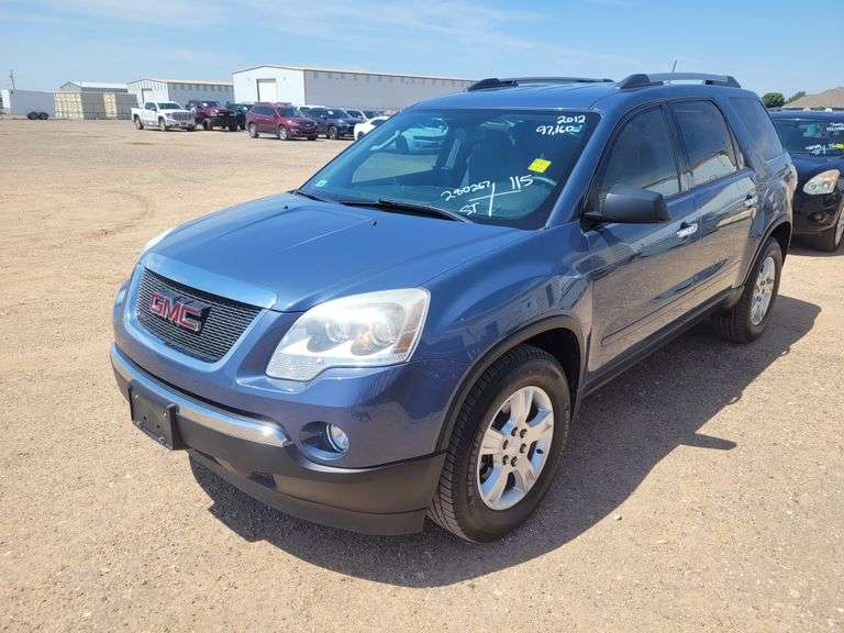 2012  GMC  Acadia SL  SUV 4D