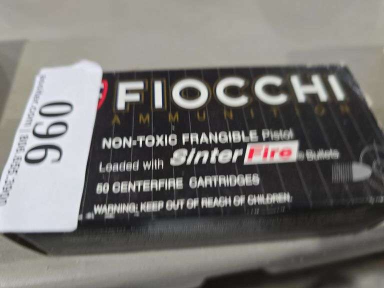 (50) Fiochi 9mm Luger 100gr RHVF Centerfire