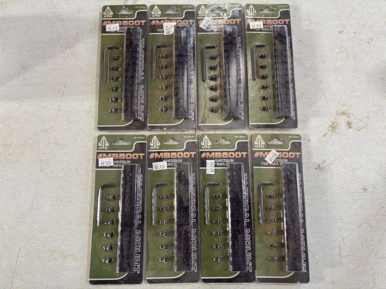 (8) UTG Shotgun Top Rail Mounts