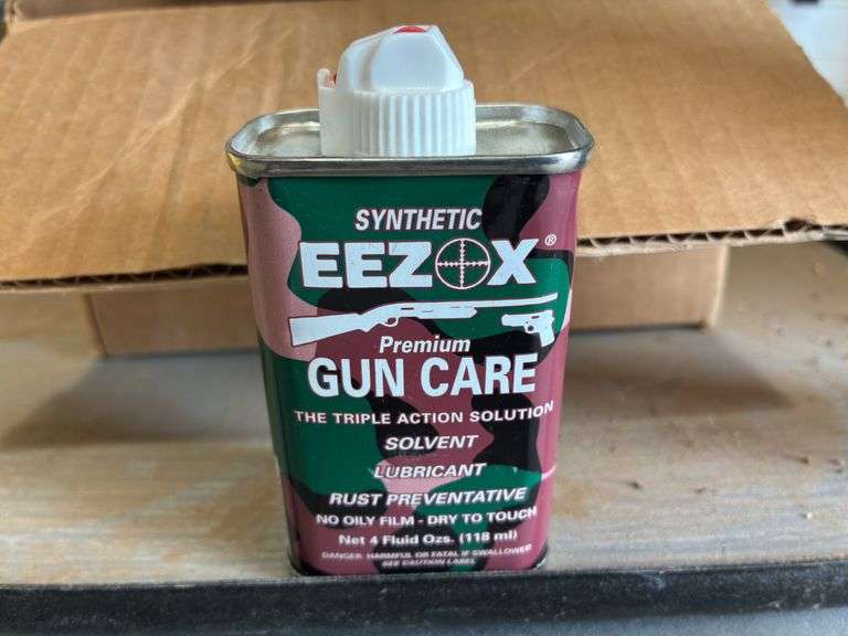 (17) 4oz Cans of Synthetic Eezox Triple Action Solution for Firearms