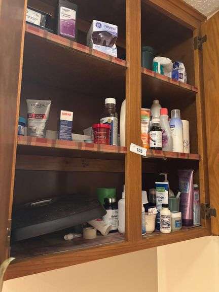Shampoo, lotion, band aid, Vaseline misc