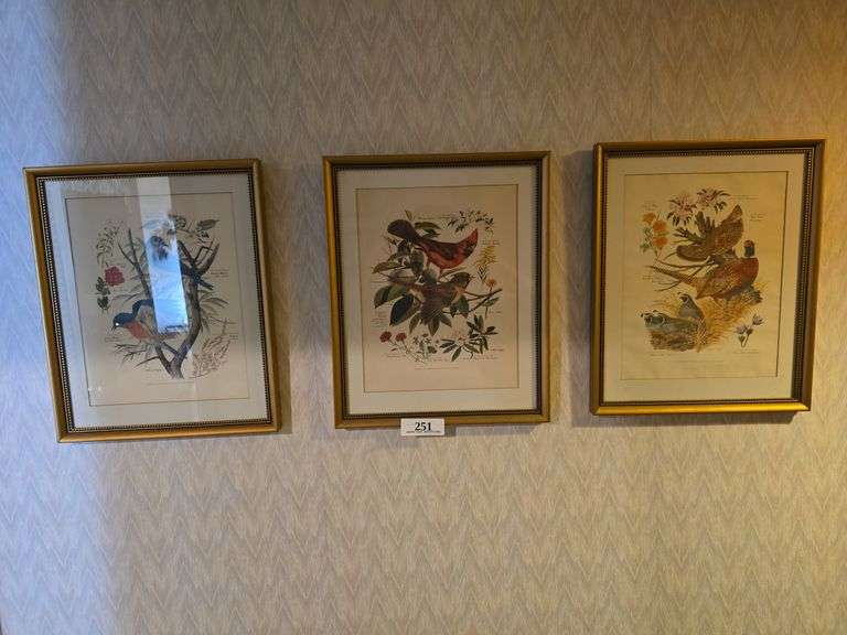 Arthur Singer Prints #'s 1, 2, 3 - Assiter Auctioneers