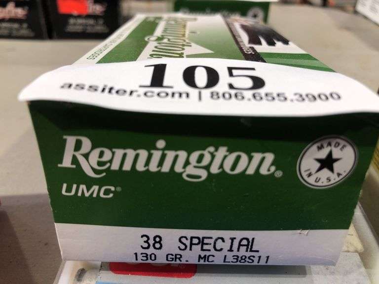 (50) Remington UMC .38Spcl. 130gr MC