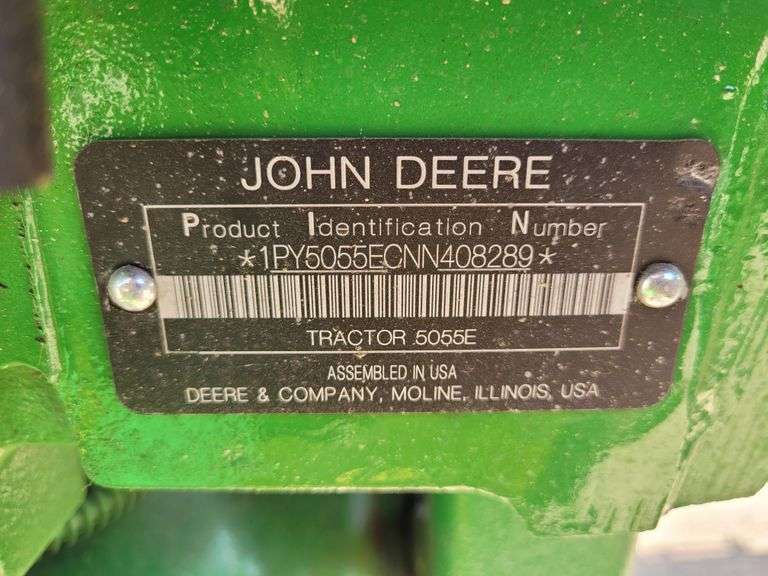2022  John Deere  5055E  Utility Tractor w/Loader
