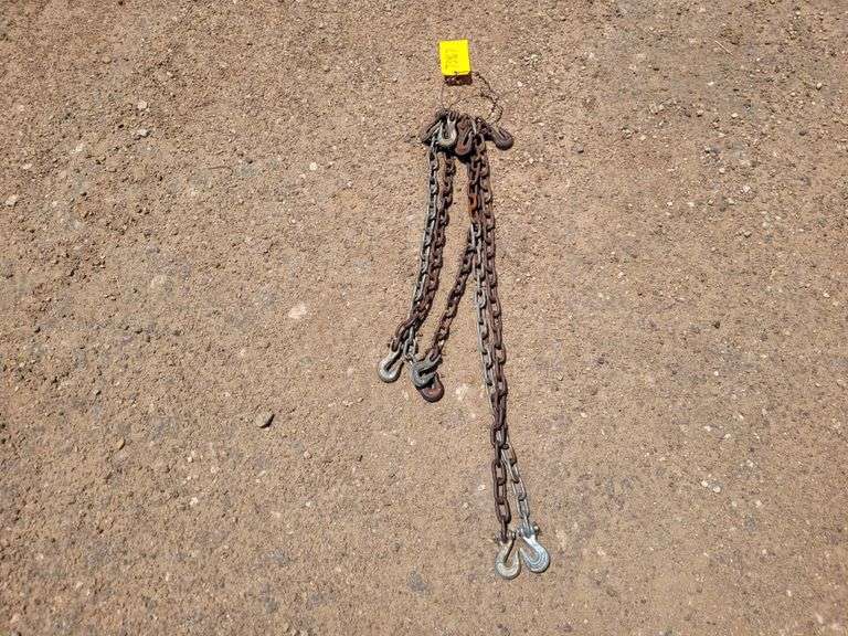 5 Chains with Hooks