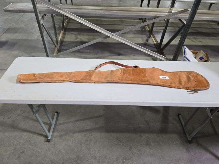 Leather 50" Gun Case