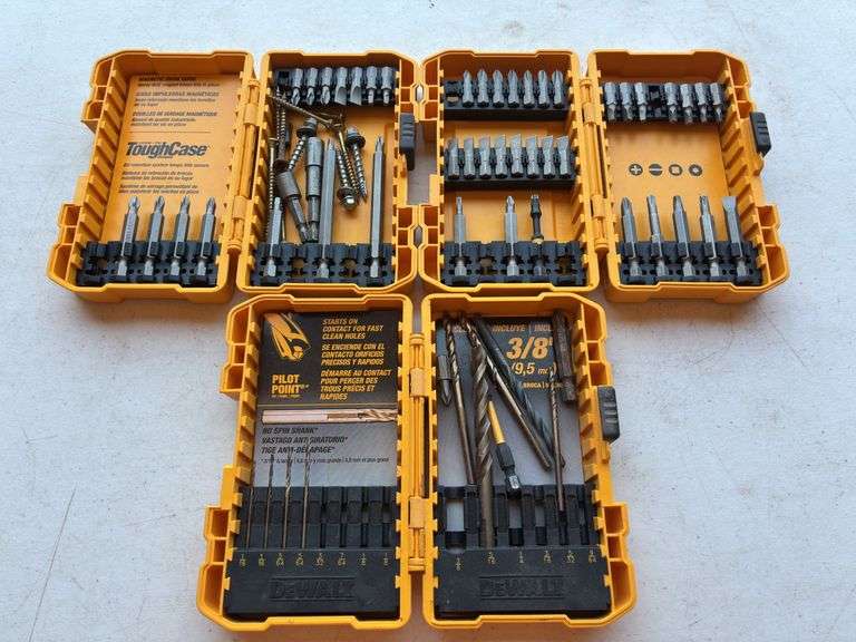 (2) Drill Bit Indexes (Some Bits are Missing)