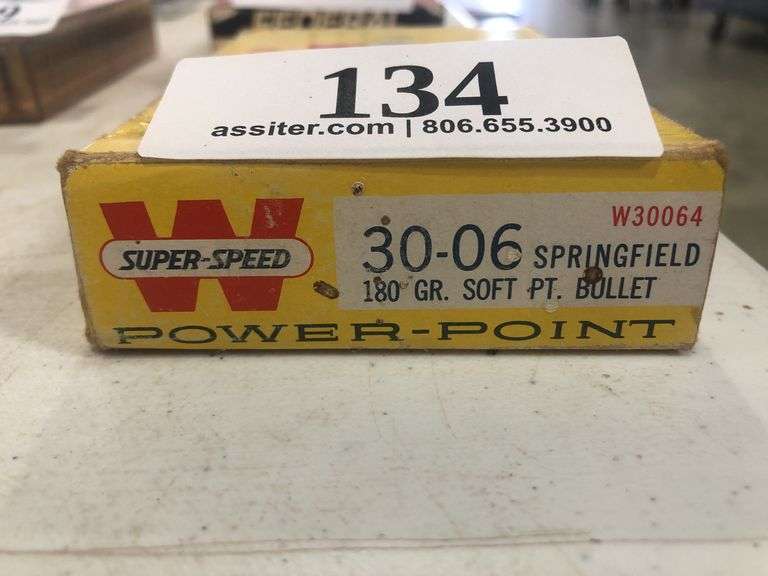 (13) Winchester Super Speed 30-06 Sprg. 180gr SP