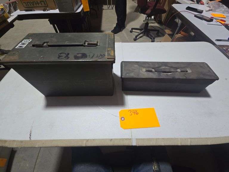(2) Ammo Containers