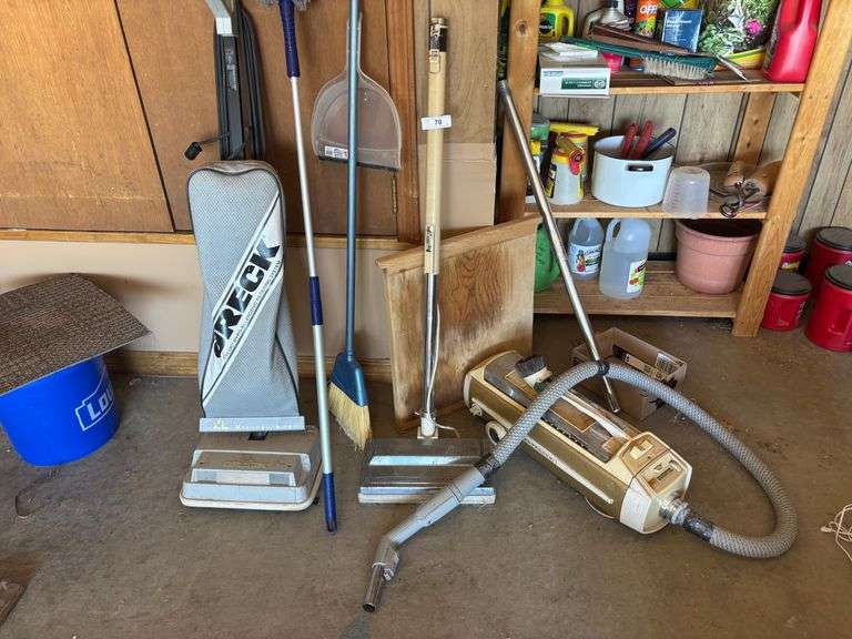 Vacuums, duster , broom misc