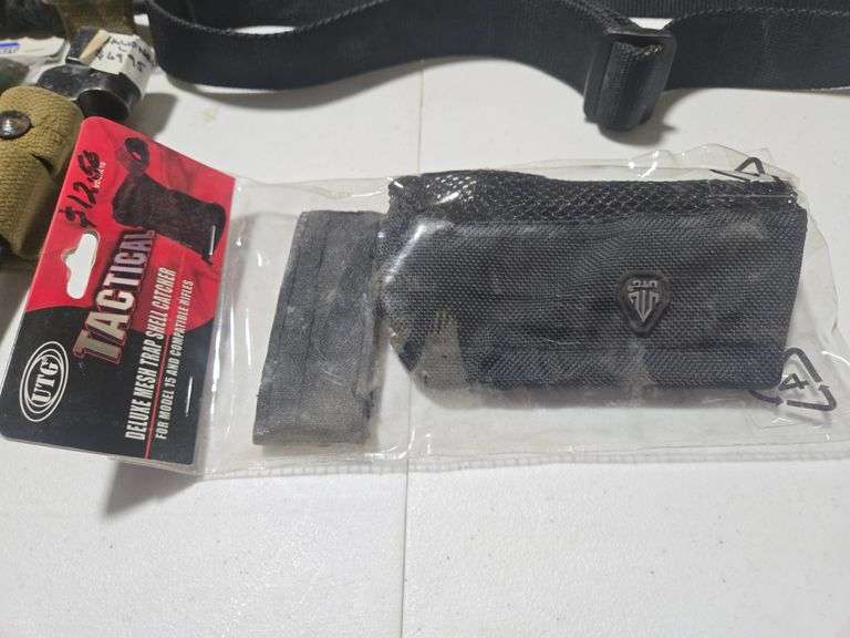 Shell Casing Catcher, Bayonet, Sling, AR15 Cleaning Kit