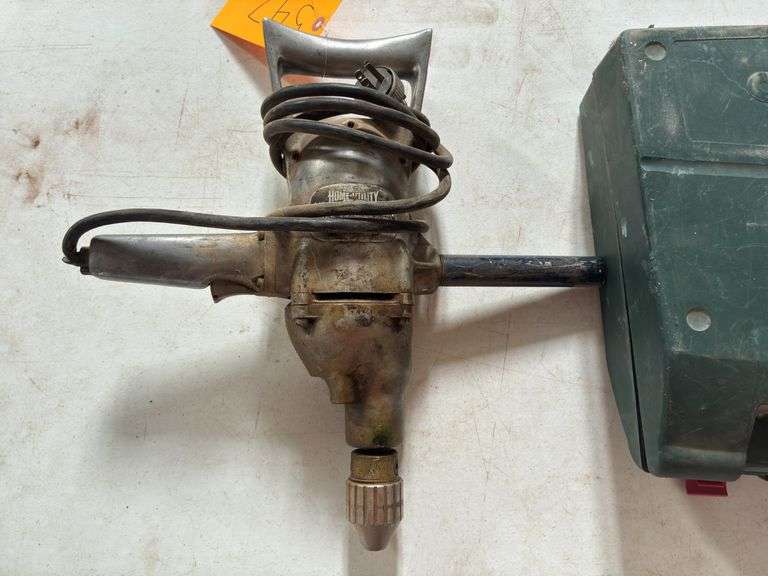 Home-Utility 1/2” Electric Drill and Metabo Electric Hammer Drill in Case