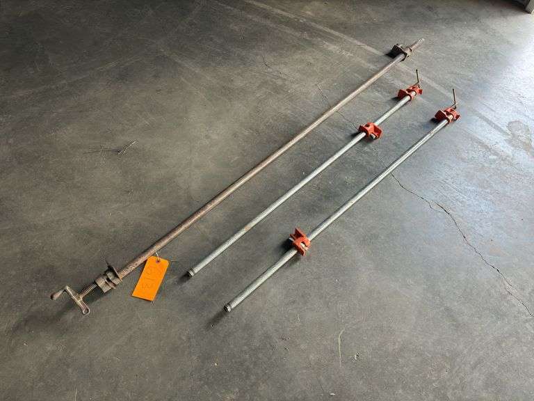 69” Bar Clamp and (2) 4’ Bar Clamps