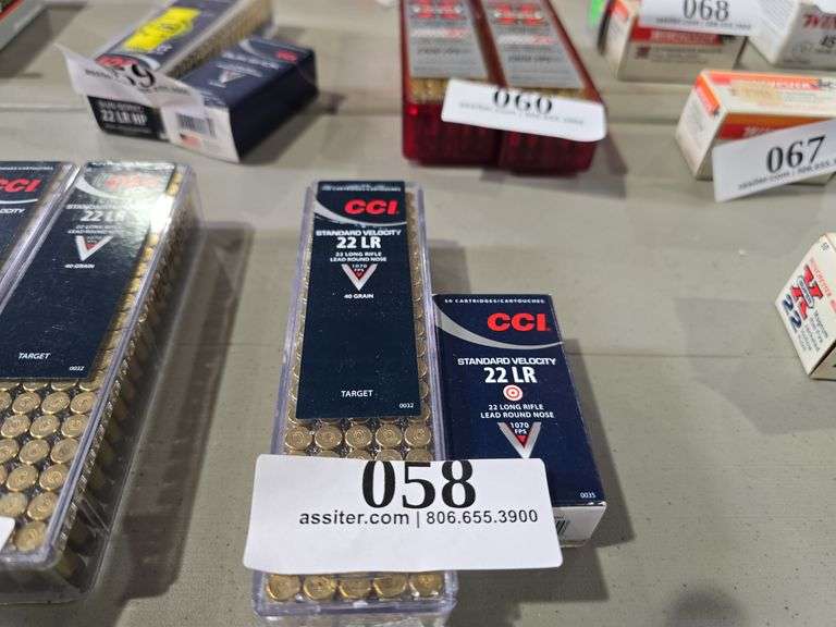 (150) CCI 22LR Standard Velocity LRN 40gr