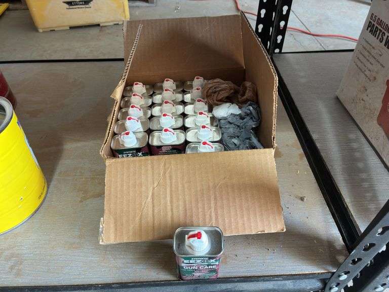 (17) 4oz Cans of Synthetic Eezox Triple Action Solution for Firearms