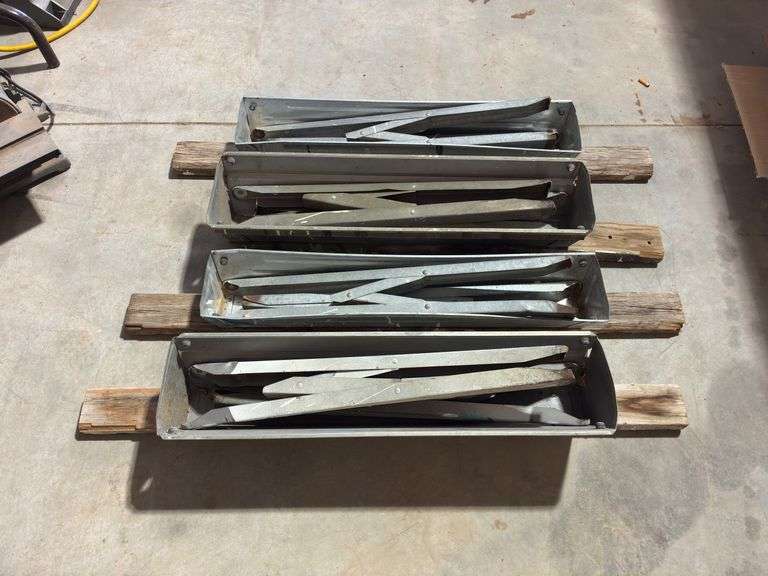 (4) Collapsable Saw Horses