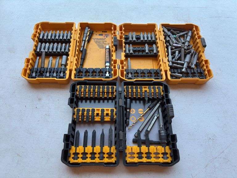 (3) DeWalt Drill Bit Indexes