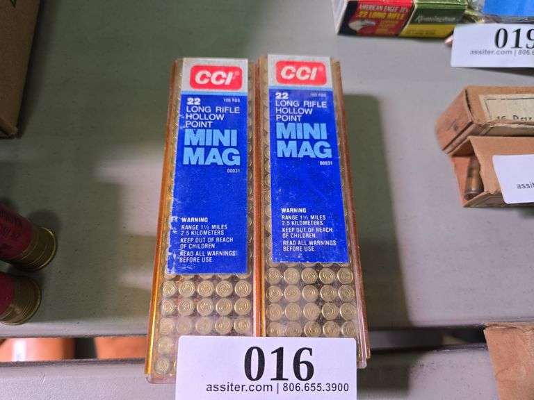 (200) CCI 22LR HP Mini Mag