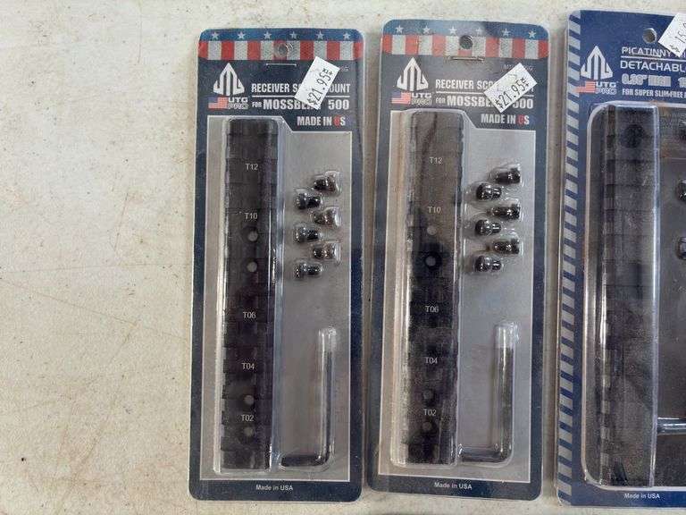 (10) UTG Receiver Scope Mounts and Detachable Rails Various Makes and Models