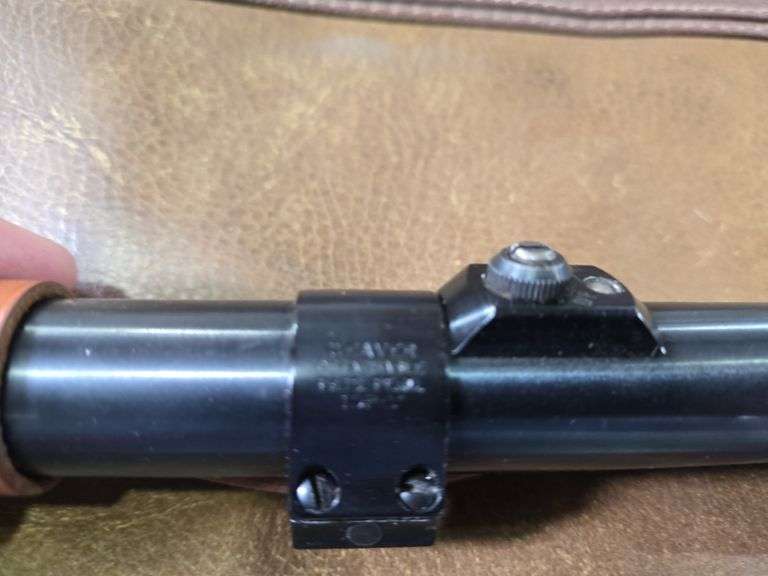 Leupold Golden Ring Rifle Scope Box w/Weaver K 25 Scope Weaver Rings