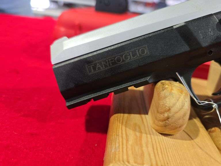 Tanfoglio Defiant Force Plus Chrome  9mm   Pistol