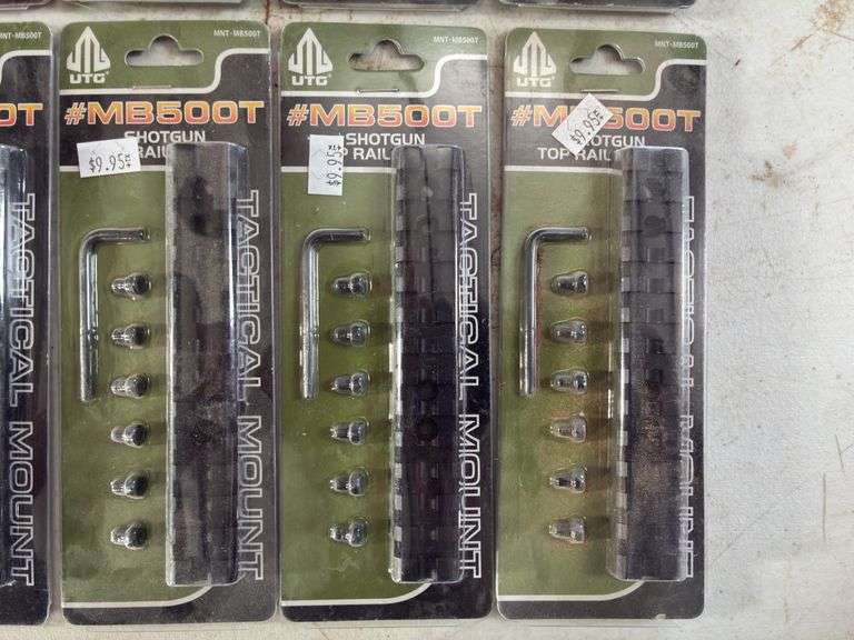 (8) UTG Shotgun Top Rail Mounts