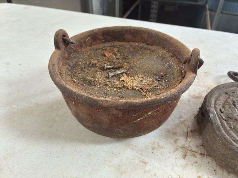 Lead Melting Pot and Lead Weight