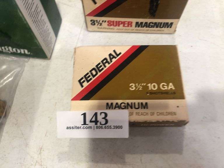 (5 31/2") Federal 10ga 4 Buckshot