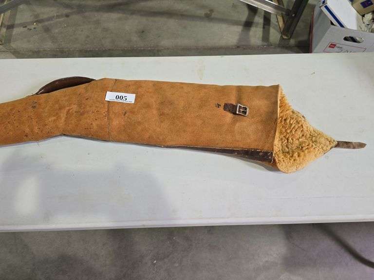 Leather 44" Gun Case