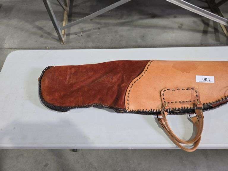 Leather 44" Gun Case