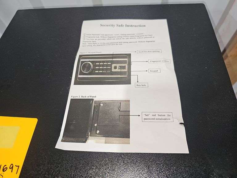 VEVOR Fingerprint Safe W/ Digital Keypad