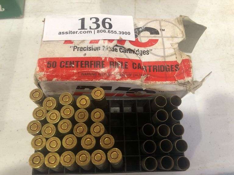 (26) PMC 30 Carbine 110gr FMJ w/(13) Spent Shells